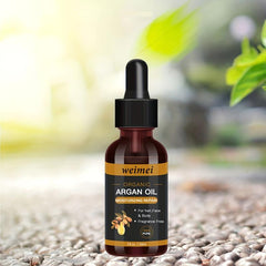 30ml Organic Argan Hair Essential - Repairs Dryness, Split Ends, Moisturizes