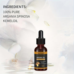 30ml Organic Argan Hair Essential - Repairs Dryness, Split Ends, Moisturizes