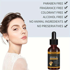 30ml Organic Argan Hair Essential - Repairs Dryness, Split Ends, Moisturizes