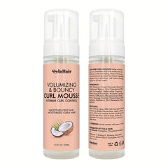 Coconut Hibiscus Curl Mousse with Shea Butter Frizz Control Hair Styling Mousse