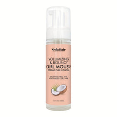 Coconut Hibiscus Curl Mousse with Shea Butter Frizz Control Hair Styling Mousse