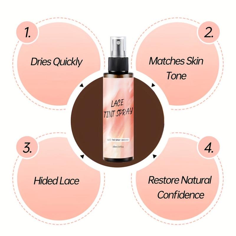 100ml Lace Tint Spray for Closures Wigs - Natural Lace