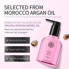 100ml Morocco Argan Hair Essential Sakura Hair Serum Repair Split Ends