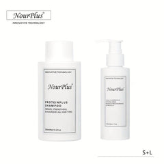 Keratin Repair Shampoo & Leave-In Hair Lotion Set, Holiday Gift