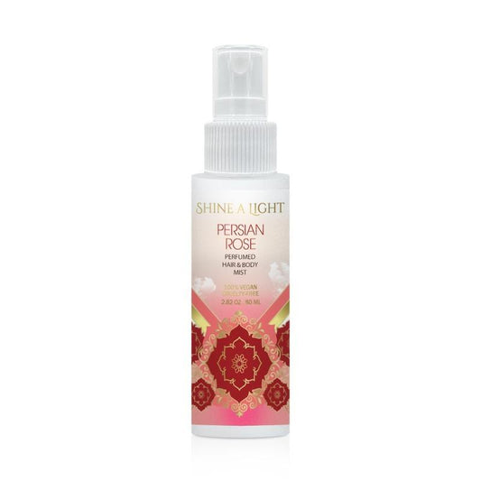 Persian Rose Hair Mist Spray - Rose Fragrance - Vegan & Cruelty-Free