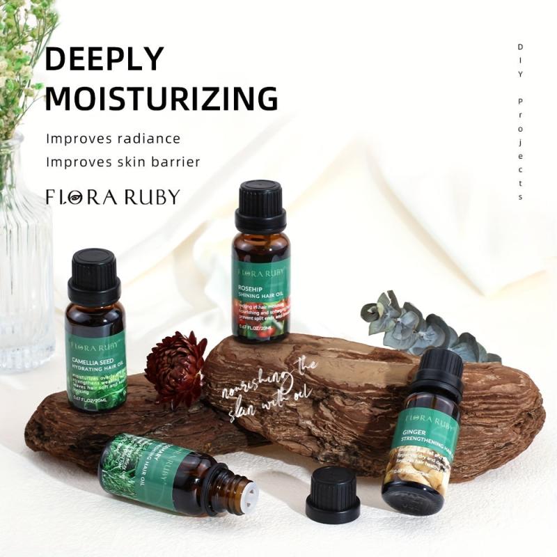Rosemary Tea Tree Rose Hips & Ginger Hair Care Essential