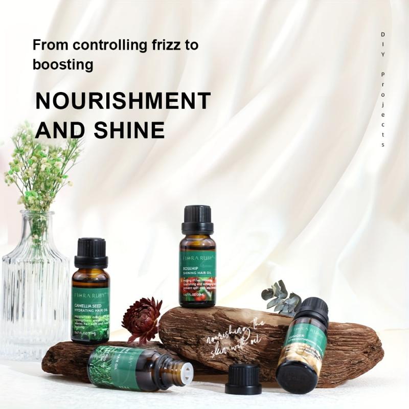Rosemary Tea Tree Rose Hips & Ginger Hair Care Essential