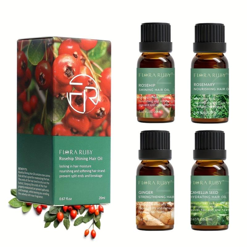 Rosemary Tea Tree Rose Hips & Ginger Hair Care Essential