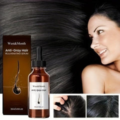 30ml Hair Essential He Shou Wu Essence Moisturizes Hair Dark Hair Care Serum