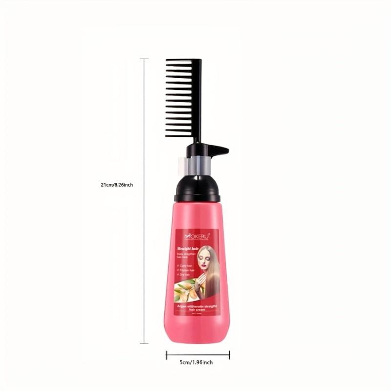 Keratin Corrective Cream Straight Hair Cream with Argan and Keratin