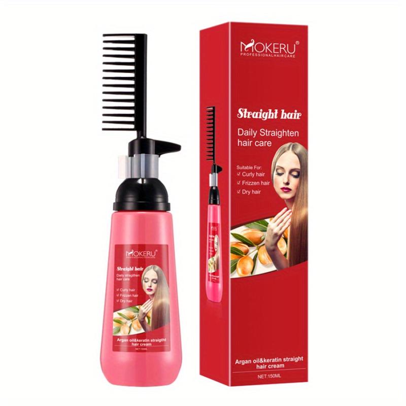 Keratin Corrective Cream Straight Hair Cream with Argan and Keratin