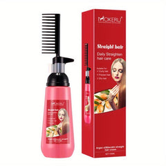 Keratin Corrective Cream Straight Hair Cream with Argan and Keratin