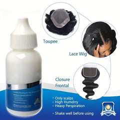 2pcs Waterproof Lace Wig Glue Light Hold Invisible Bonding Glue For Lace Wig