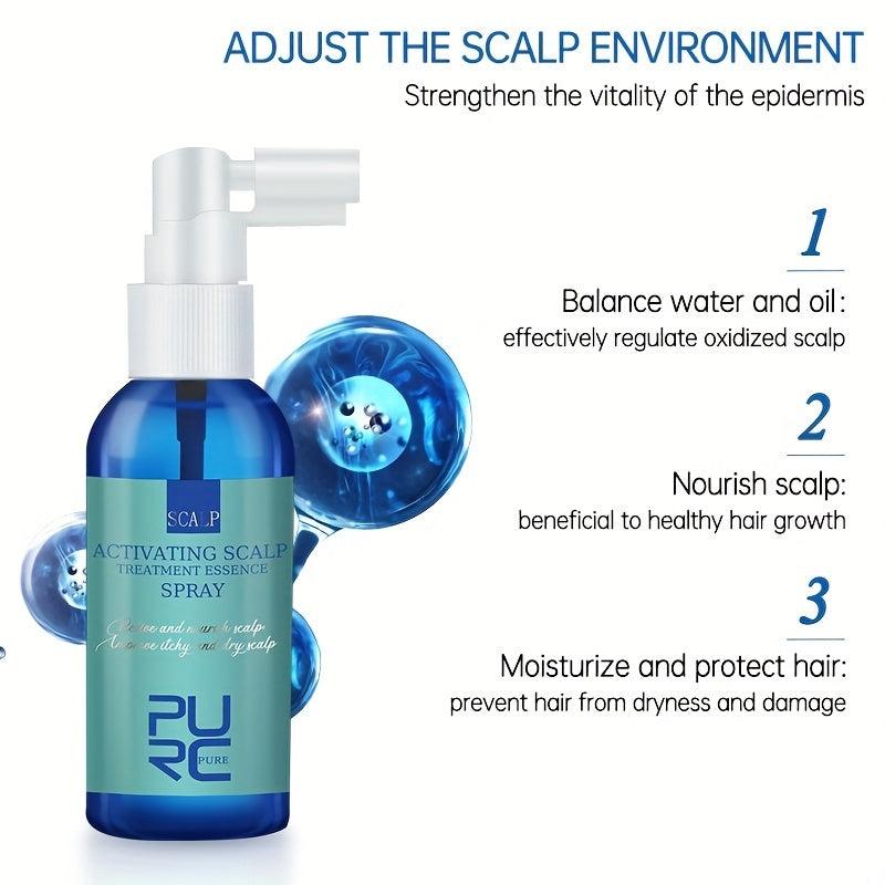 Fluffy Spray Niacinamide Scalp Care Serum - Dry Hair Essential Spray