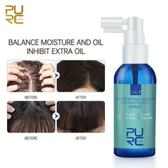 Fluffy Spray Niacinamide Scalp Care Serum - Dry Hair Essential Spray