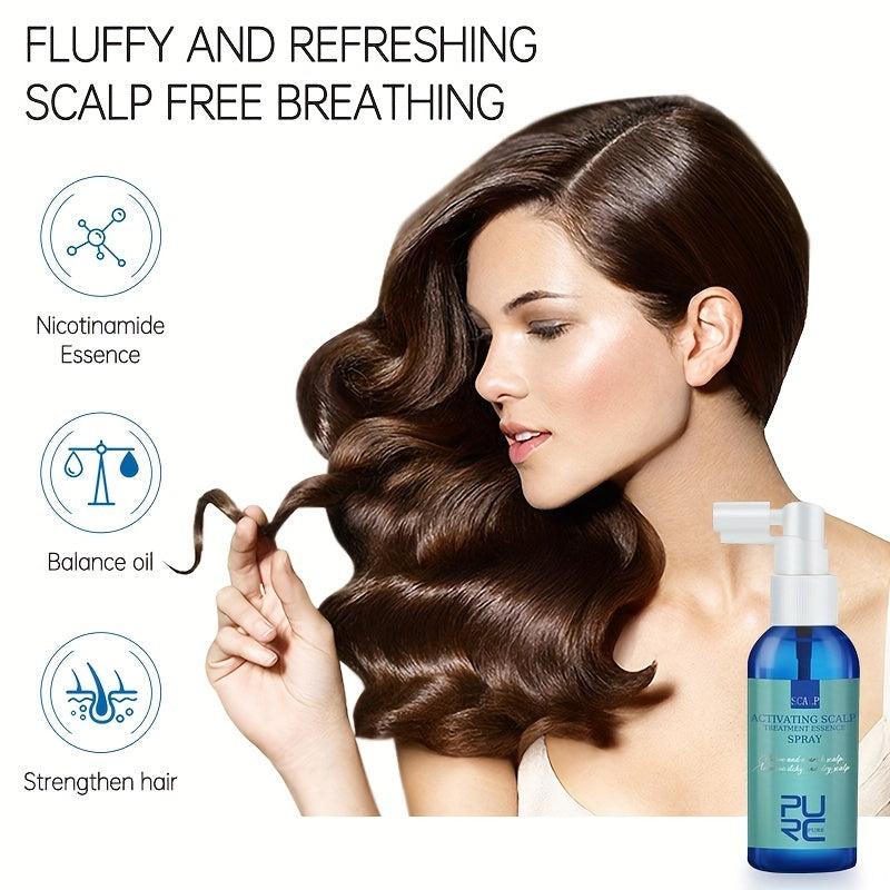 Fluffy Spray Niacinamide Scalp Care Serum - Dry Hair Essential Spray