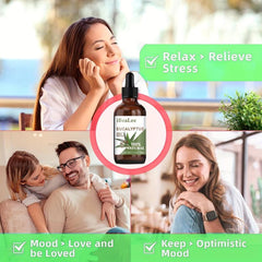 Eucalyptus Hair Care Essential Oil - Split Ends Dry Scalp