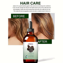 Organic Jojoba Oil for Hair Care - 30ml