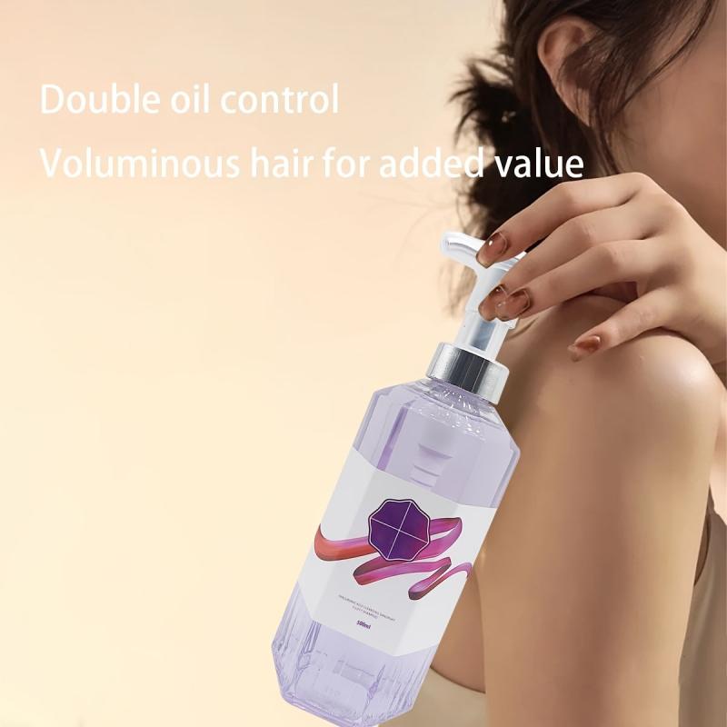 500ml Hyaluronic Acid Fluffy Shampoo Gentle Cleansing Moisturizing Foam