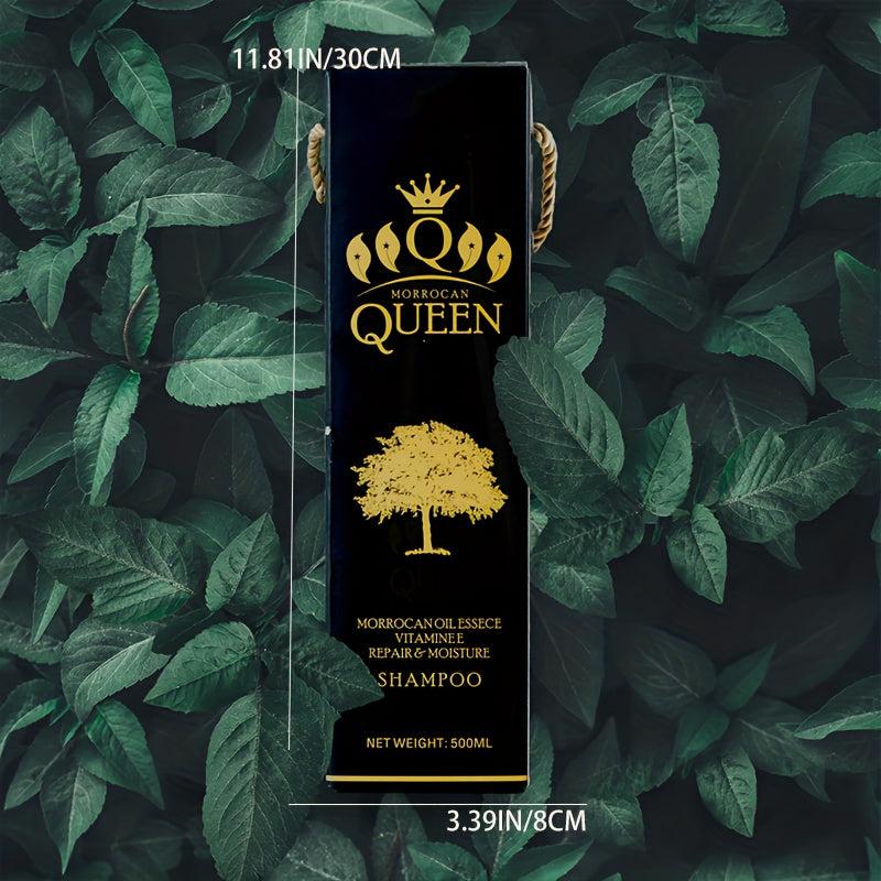 500ml Morocco Queen Shampoo Conditioner Anti Frizz Hydrating Care