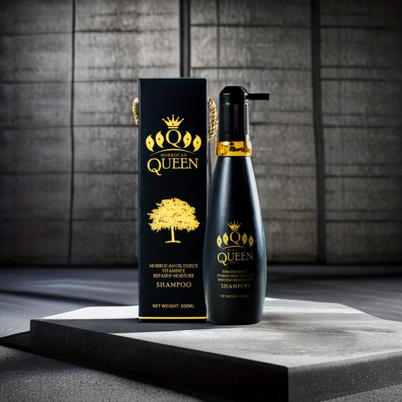 500ml Morocco Queen Shampoo Conditioner Anti Frizz Hydrating Care