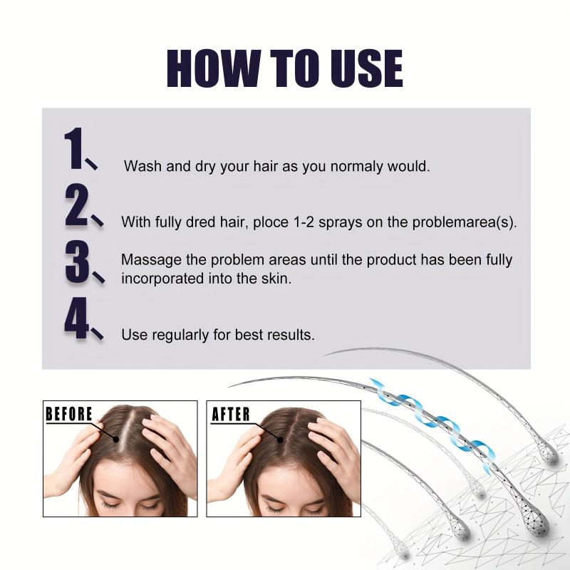 Herbal Hair Darken Serum Moisturizes and Strengthens Hair