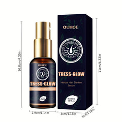 Herbal Hair Darken Serum Moisturizes and Strengthens Hair