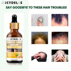30ml Ginger Hair Serum for Thicker-Looking Hair