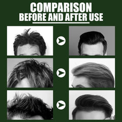 Men's Anti Frizz Hair Styling Cream for Natural Fluffy Hair