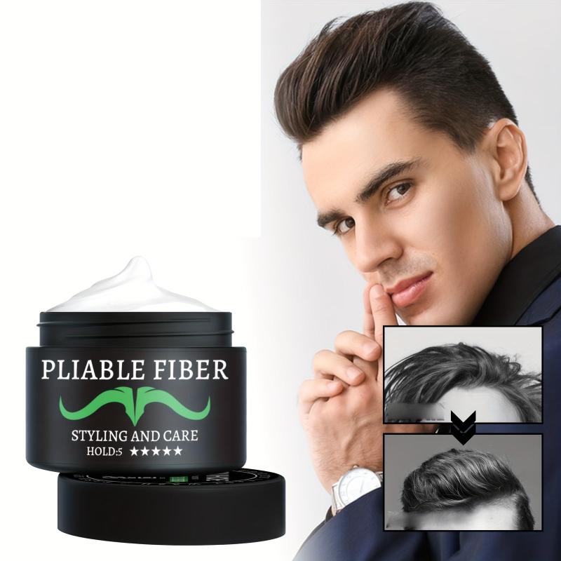 Men's Anti Frizz Hair Styling Cream for Natural Fluffy Hair