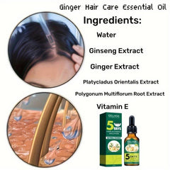 Ginger Hair Serum for Fast Hair Care, 30ml