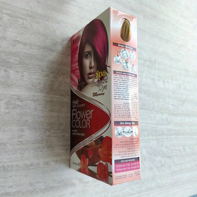 Plant-Based Hair Dye Cream for Halloween DIY Hair Coloring