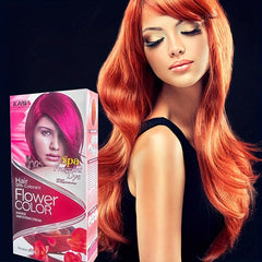 Plant-Based Hair Dye Cream for Halloween DIY Hair Coloring