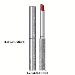4 Pcs Lipstick Set Matte Finish Red Tone Long Lasting Birthday Gift Women