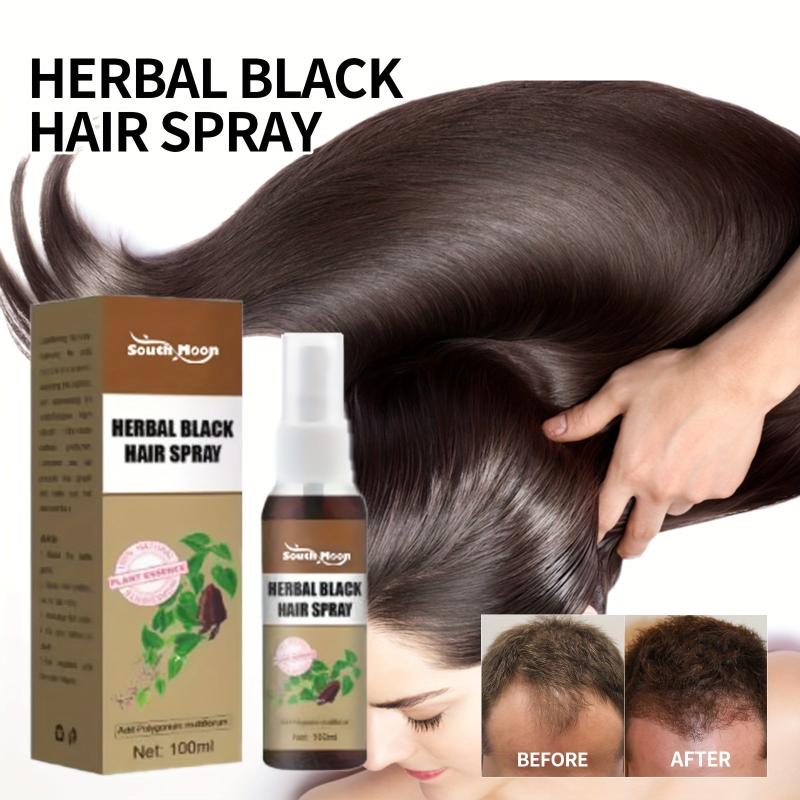 Herbal Hair Spray for Hair Coverage and Shine