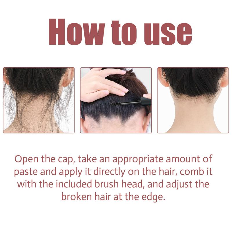 Frizz Control Hair Stick for Flyaways, Natural Finish, Long-lasting Hold
