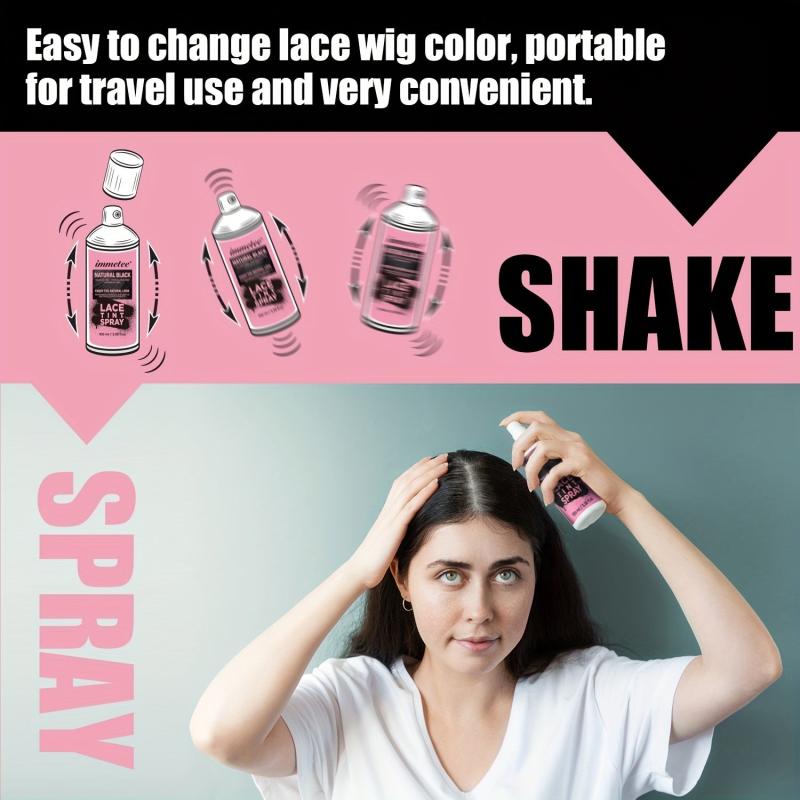 Natural Lace Tint Spray for Wigs and Hair
