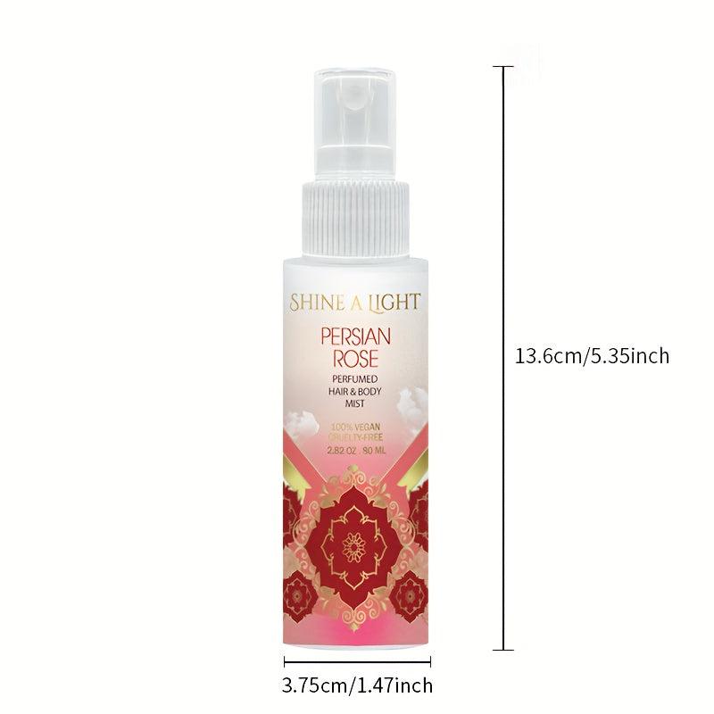 80ml Persian Rose Hair Spray - Rose Fragrance