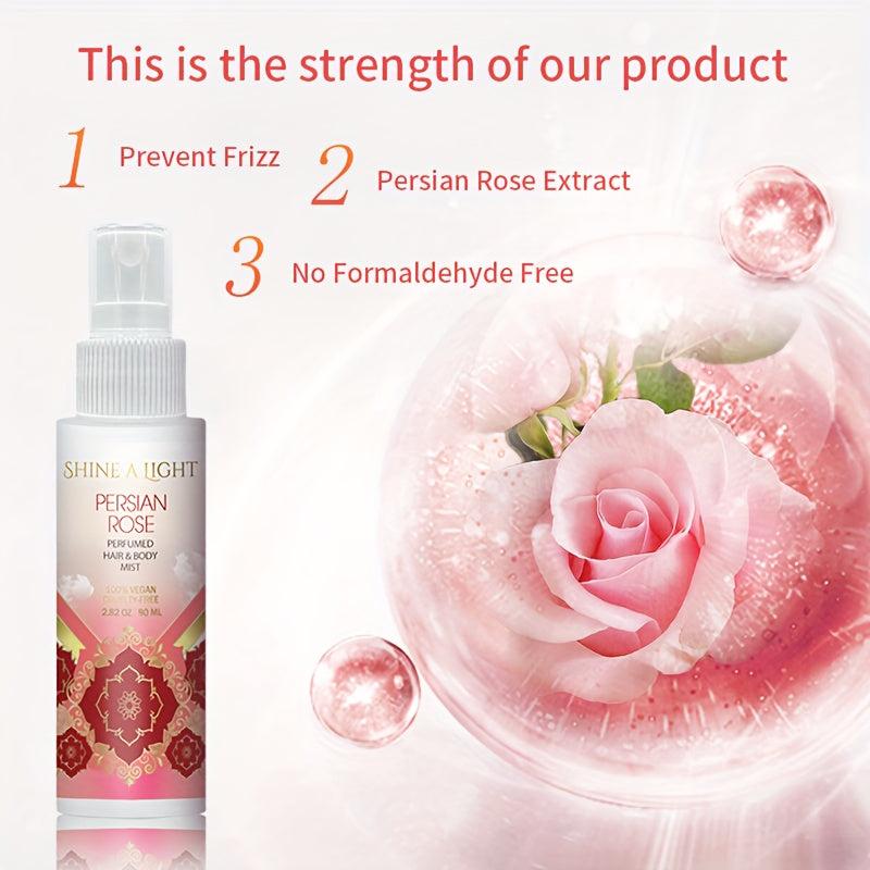80ml Persian Rose Hair Spray - Rose Fragrance