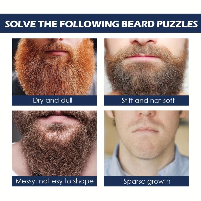 Beard Care Strong Fiber Root Moisturizing Soft Thick Hair Essence