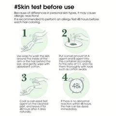Plant Extract Hair Dye Cream + Comb Applicator