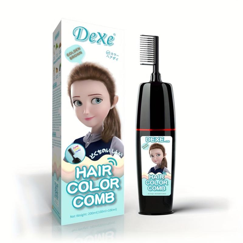 Plant Extract Hair Dye Cream + Comb Applicator