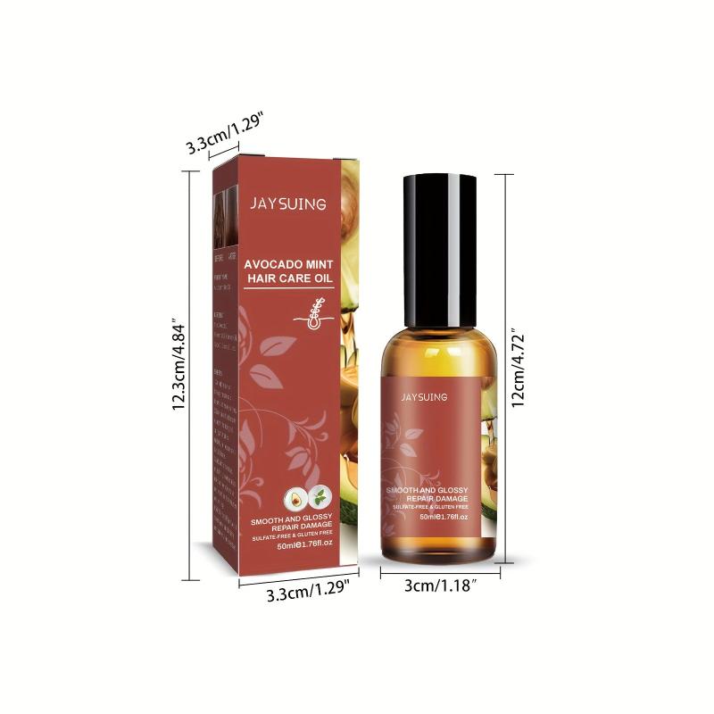 Avocado Mint Hair Care for Smooth and Moisturized Hair