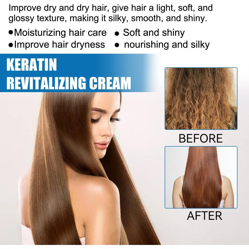 Keratin Cream Conditioner for Scalp & Hair Care - 120ml