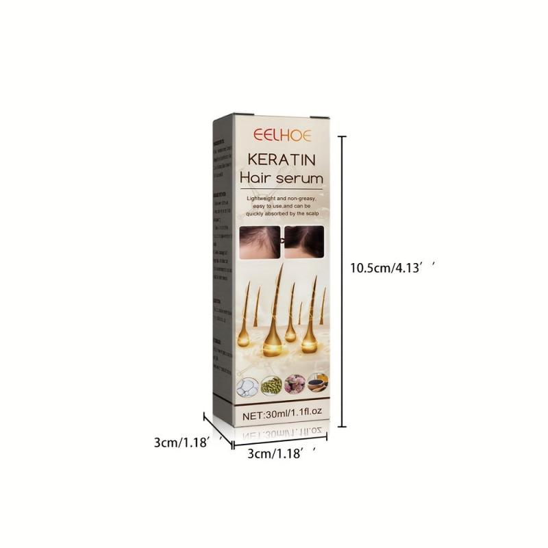 Hair Essence Keratin Care Serum Repairing Moisturizing Hairline Care Set