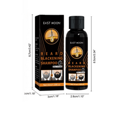 Beard Darkening Shampoo for Men - Natural Beard Shampoo