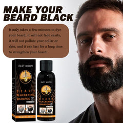 Beard Darkening Shampoo for Men - Natural Beard Shampoo