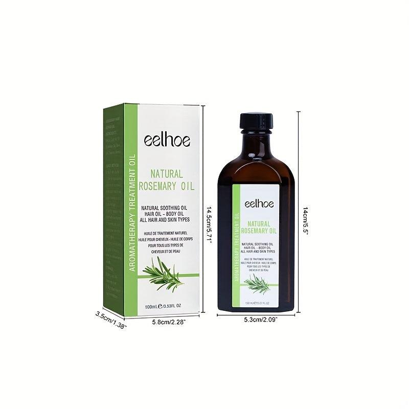 Rosemary Hair Care Essential Anti Frizz Long Lasting Softness Dry Damaged Hair