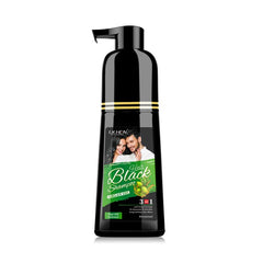 Organic Fast Hair Dye Shampoo Darkening Hair Men Women