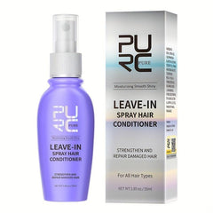 50ml Leave in Frizz Control Hair Spray Strengthen Repair Damaged Hair